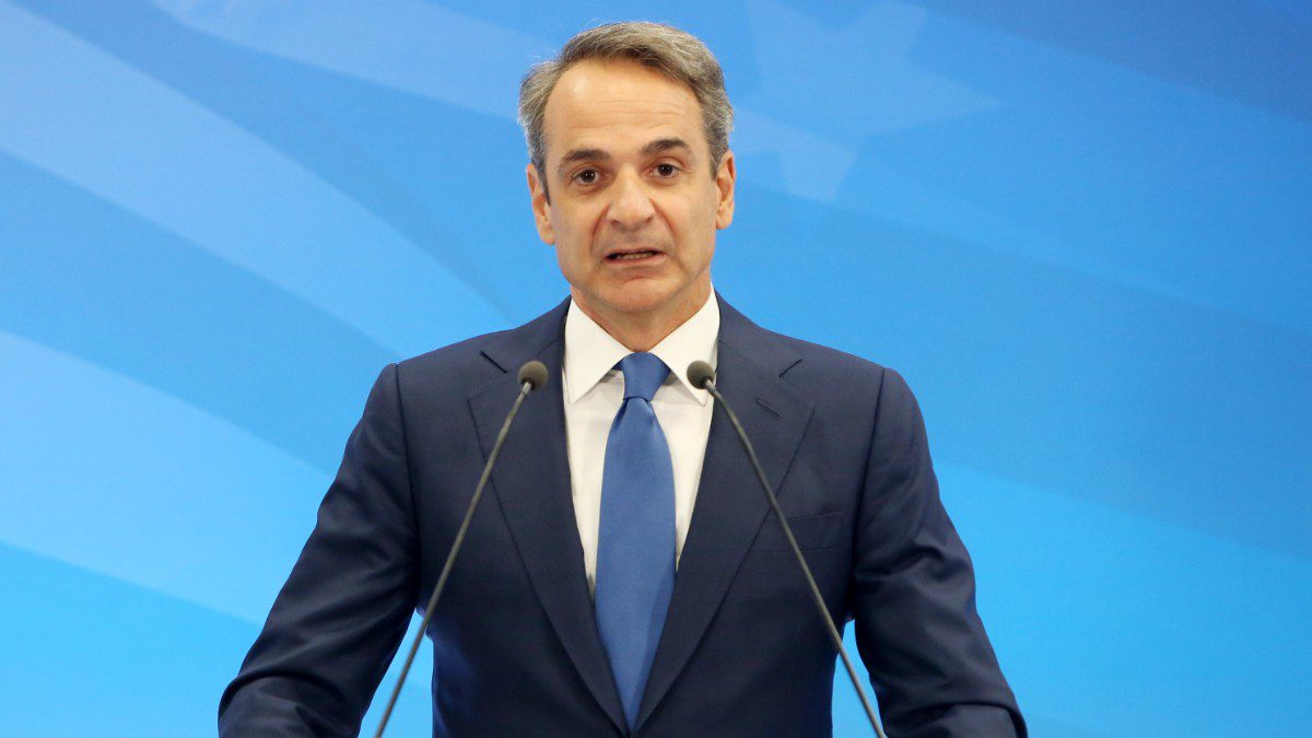 Ο Πρωθυπουργός της Ελλάδος, Κυριάκος Μητσοτάκης