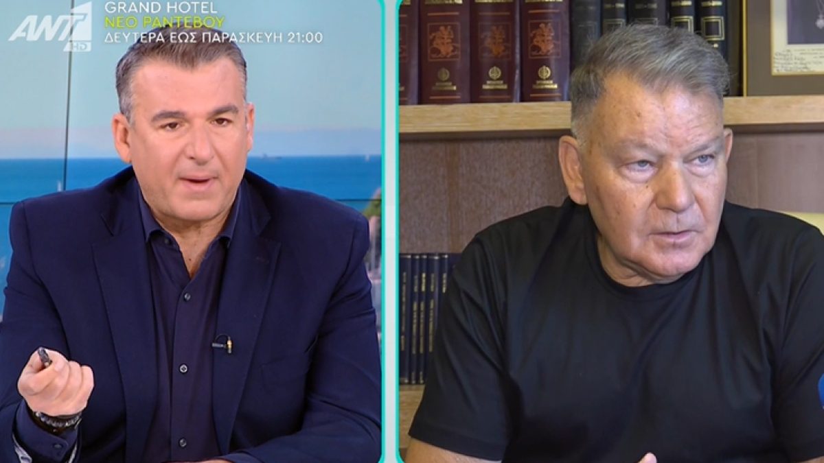 Ο Γιώργος Λιάγκας και ο Αλέξης Κούγιας