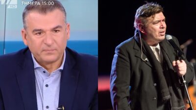 Ο Γιώργος Λιάγκας και ο Μανώλης Λιδάκης