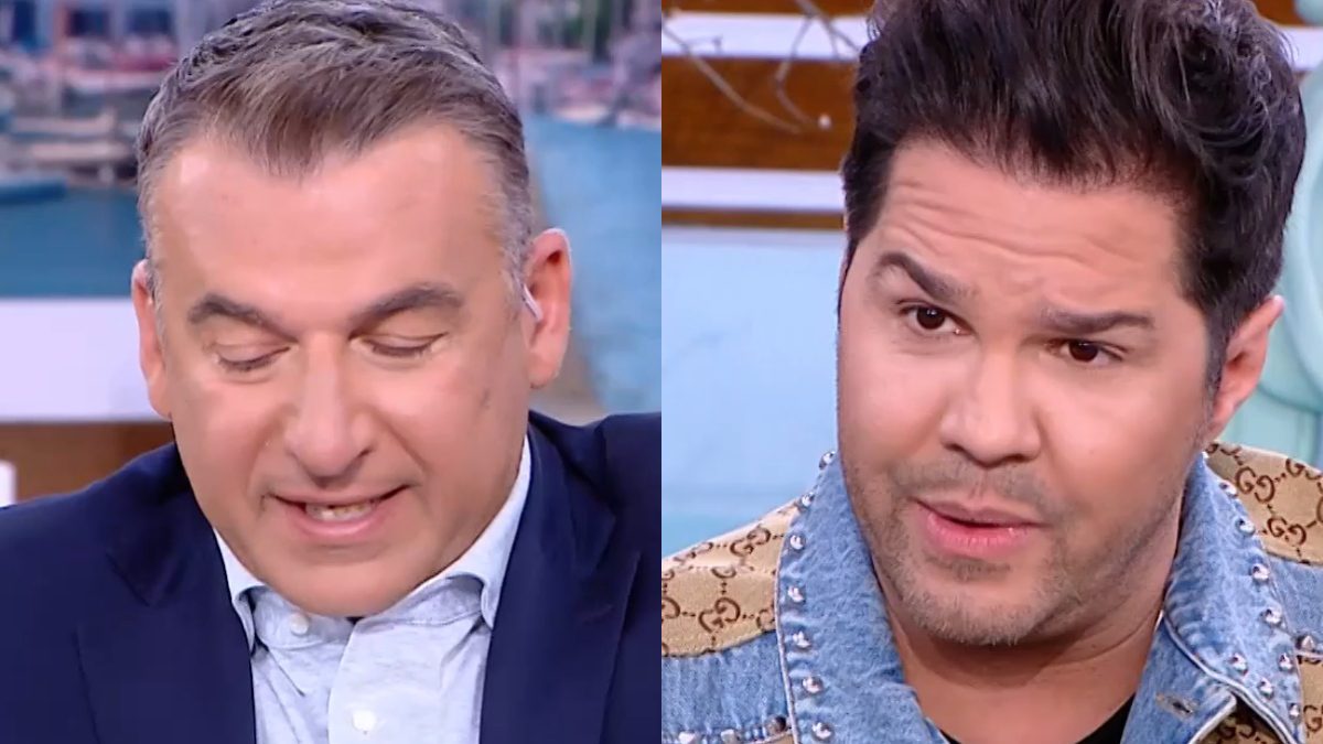 Ο Γιώργος Λιάγκας και ο Γιώργος Τσαλίκης στο Πρωινό