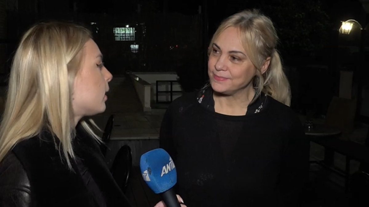 Η Λίνα Σακκά στην κάμερα του Πρωινού