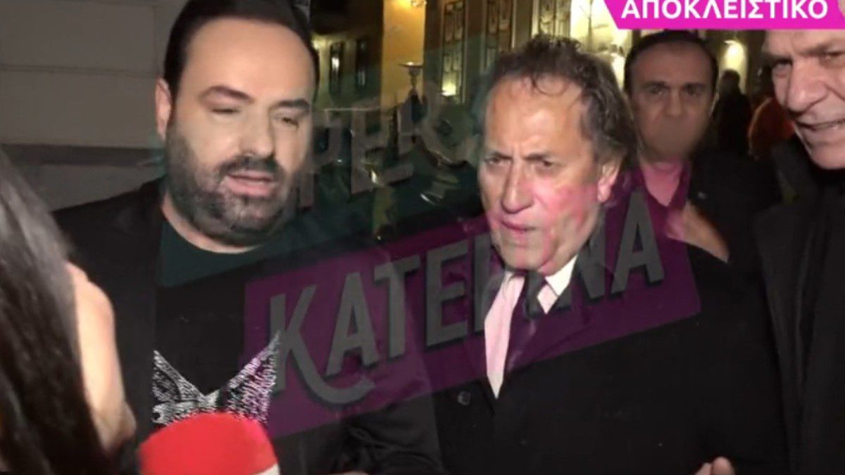 Ο Μάκης Χριστοδουλόπουλος σε έξοδό του