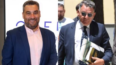 Ο Μάνος Νιφλής και ο Αλέξης Κούγιας