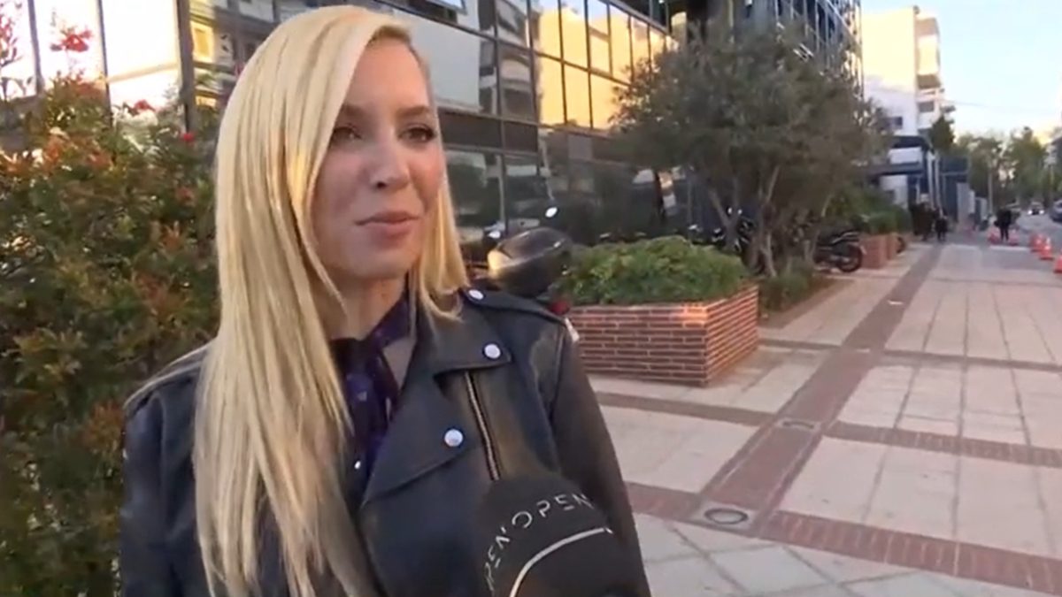 Η Μαρία Αναστασοπούλου στην κάμερα του Πρωινό Σουσου