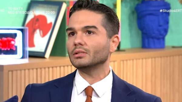 Ο Χρήστος Μάστορας στο πλατό του Στούντιο 4