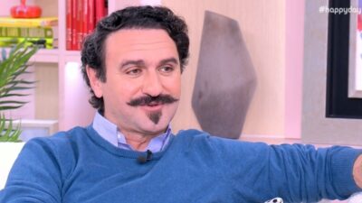 Ο Μελέτης Ηλίας στο πλατό του Happy Day