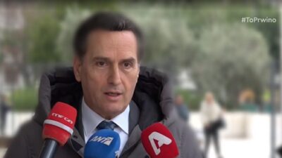 Ο Μιχάλης Δημητρακόπουλος