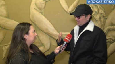 Ο Νίνο στην κάμερα του Buongiorno