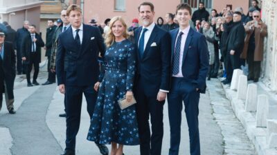 Ο Παύλος Ντε Γκρες με την οικογένειά του