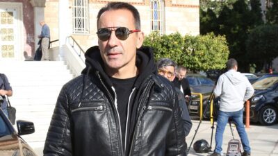 Ο Πέτρος Ίμβριος σε δημόσια έξοδό του.