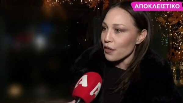 Η Πηνελόπη Αναστασοπούλου στην κάμερα του Super Κατερίνα