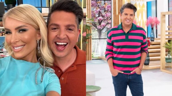 Ο Γιάννης Πουλόπουλος με την Κατερίνα Καινούργιου