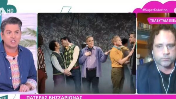 Ο Γιάννης Πουλόπουλος και ο Ανδρέας Καραγιάννης