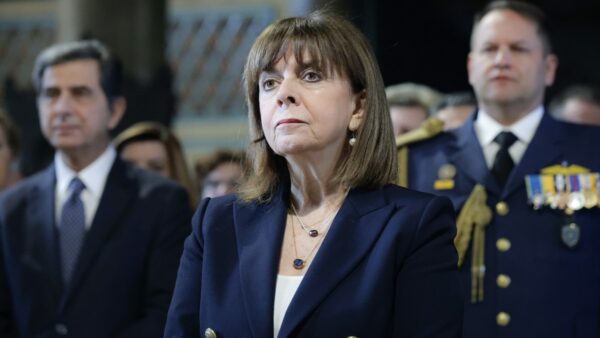 Η Κατερίνα Σακελλαροπούλου