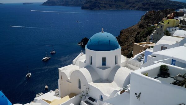 Η Σαντορίνη από ψηλά