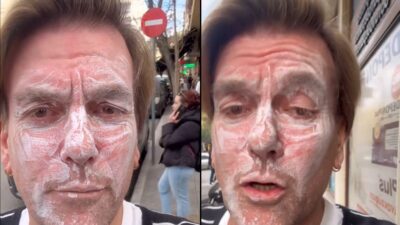 Ο Σπύρος Σούλης στην πορεία για τα Τέμπη