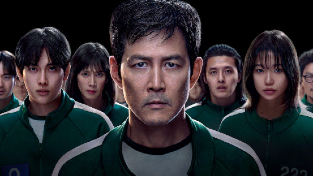 Η αφίσα του Squid Game στο Netflix.