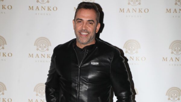 Ο Στέφανος Κωνσταντινίδης σε δημόσια έξοδό του.