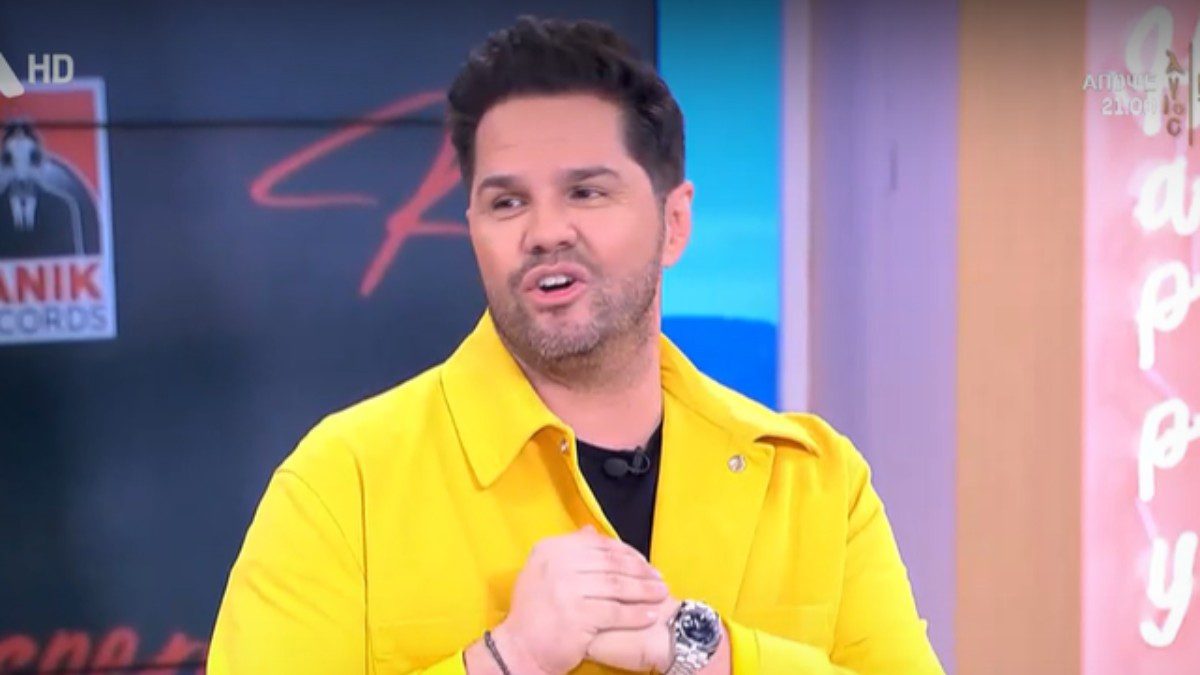 Ο Γιώργος Τσαλίκης στο happy day