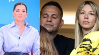 Η Τσιμτσιλή και ο Ντέμης Νικολαϊδης με την σύντροφό του