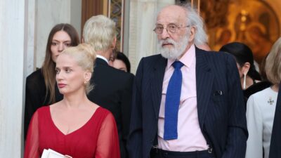 Η Τζένη Οικονόμου και ο Αλέξανδρος Λυκουρέζος