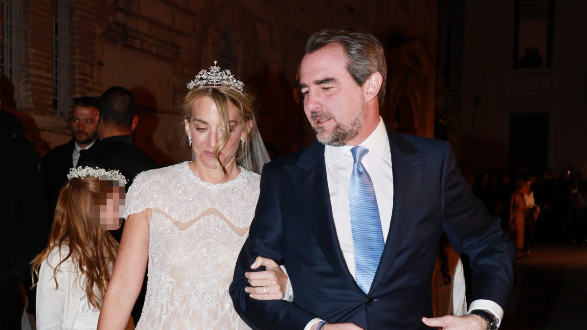 Η Βαρδινογιάννη και ο Ντε Γκρες αμέσως μετά τον γάμο