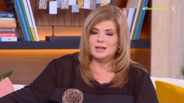 Η Βάσια Παναγοπούλου στο πλατό του MEGA