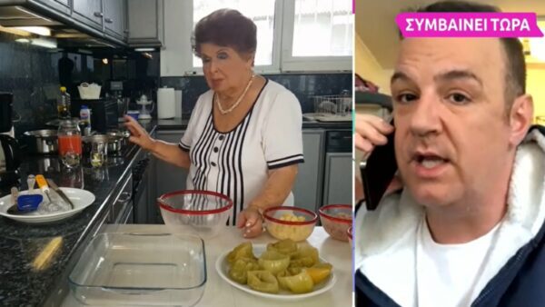 Ο Κώστας Μιναρέτζης και η Βέφα Αλεξιάδου