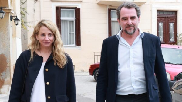 H Χρυσή Βαρδινογιάννη και ο Νικόλαος Ντε Γκρες στην Πλάκα