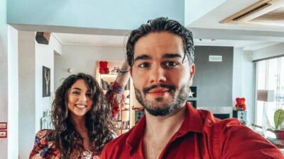 Ο Χρήστος Μάστορας και η αδερφή του