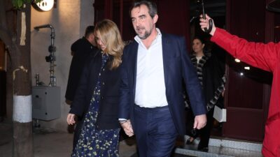 H Χρυσή Βαρδινογιάννη και ο Νικόλαος ντε Γκρες έξω από τη Μεγάλη Βρεταννία