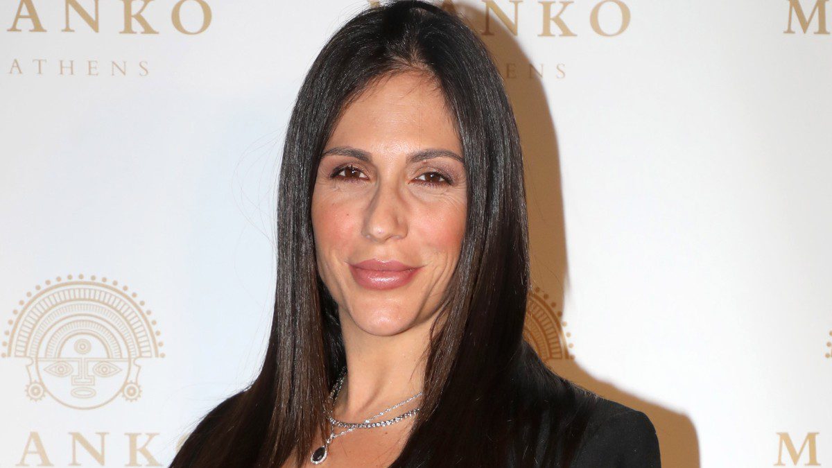 Η Ανθή Βούλγαρη σε έξοδό της