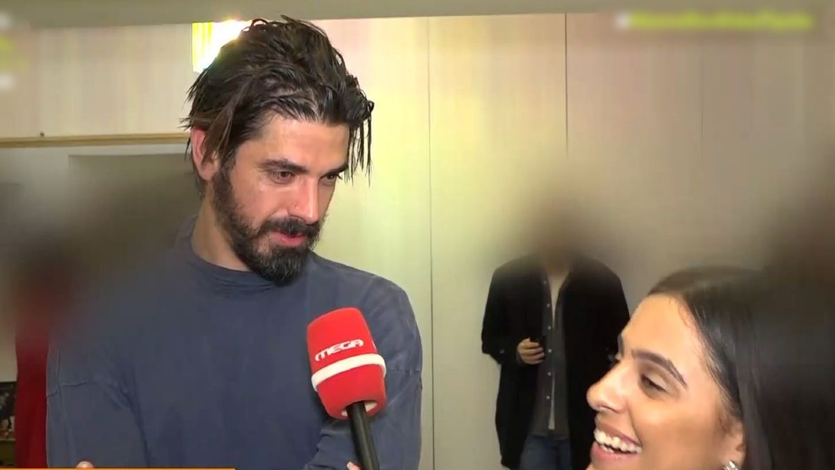 Δημήτρης Γκοτσόπουλος σε δημοσιογράφο