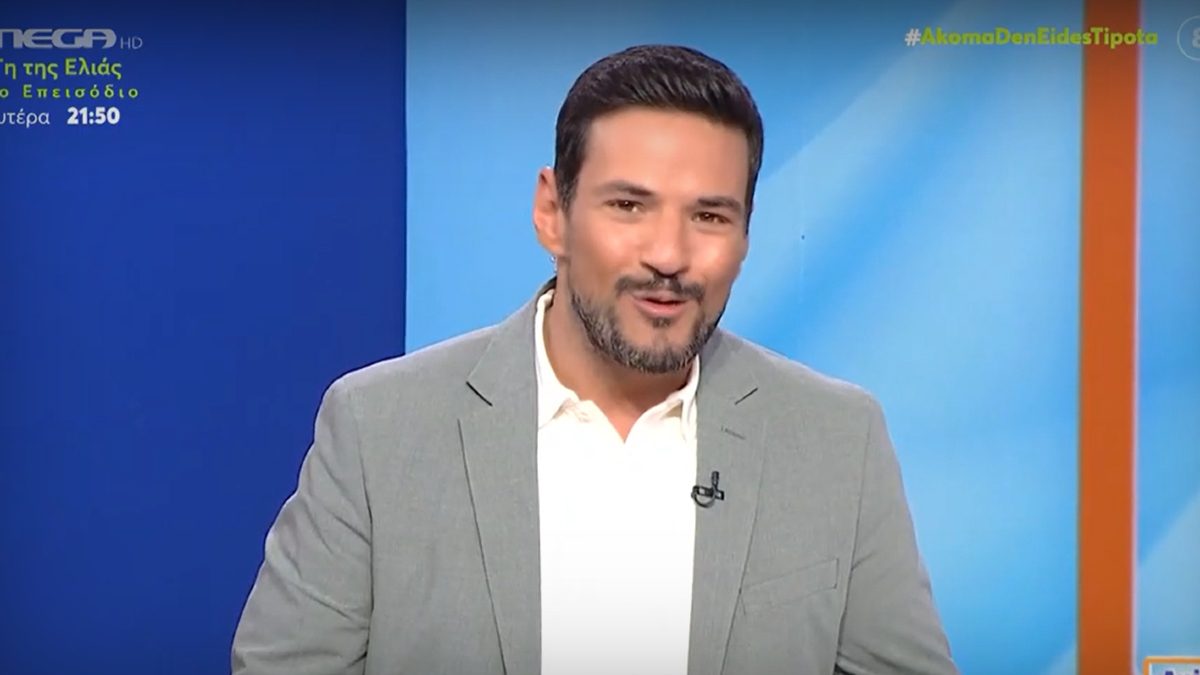 Ο Κώστας Τσουρός στον αέρα του mega