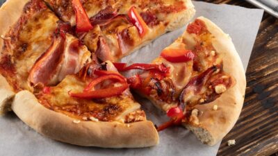 πίτσα στο air fryer