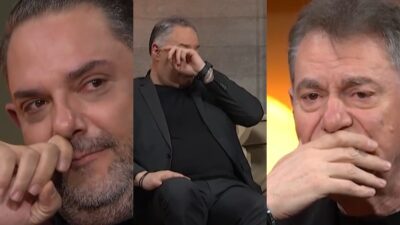 Τα παιδιά του Στράτου Διονυσίου συγκινημένα