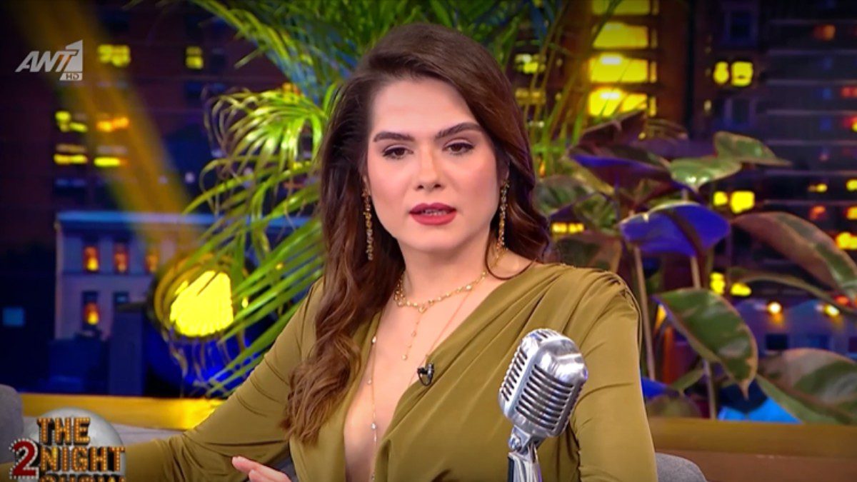 Η Αλεξάνδρα Σιετή στο the 2 night show