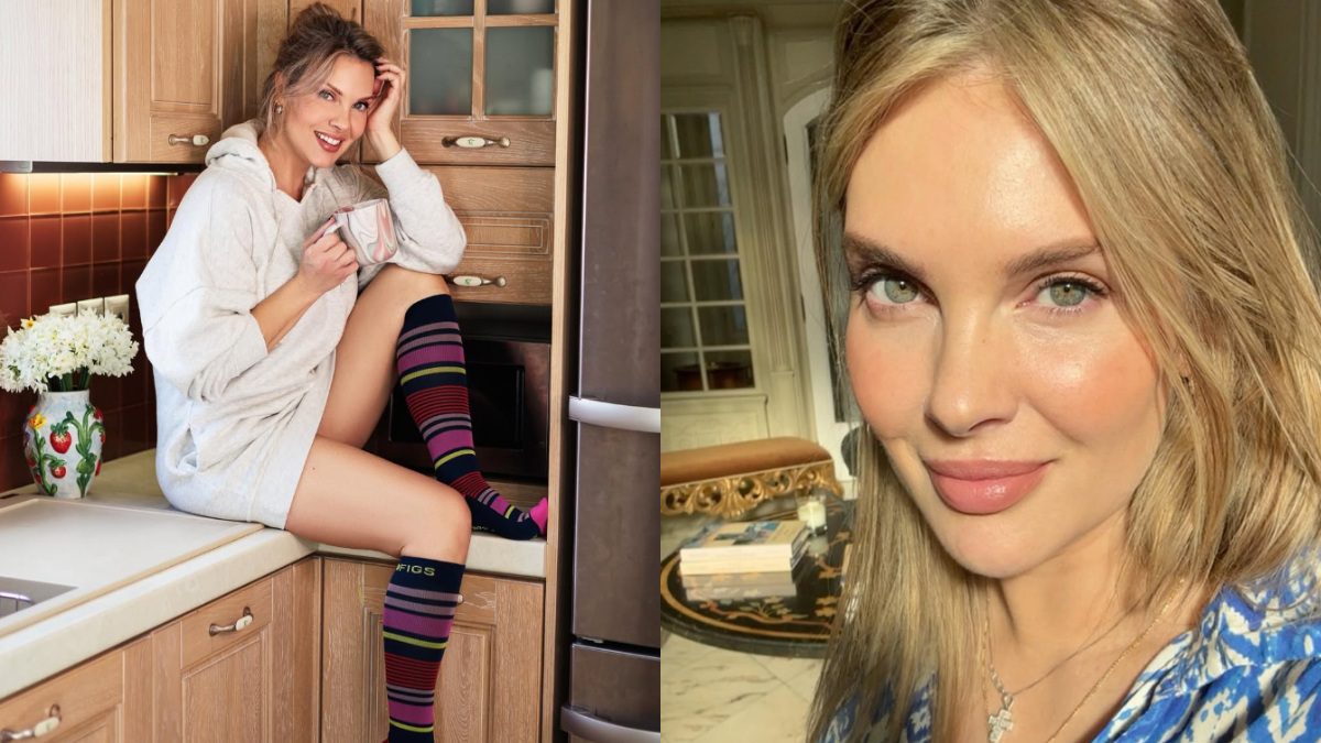 Η Χριστίνα Αλούπη στο σπίτι της