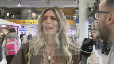 Η Αθηνά Οικονομάκου στην κάμερα της εκπομπής Πρωινό Σουσου