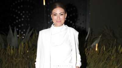 Η Δέσποινα Καμπούρη σε βραδινή της έξοδο.