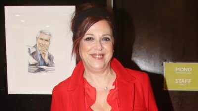 Η Ελένη Ράντου σε έξοδό της