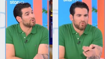 Ο Ετεοκλής Παύλου στο πλατό της εκπομπής BreakfastStar