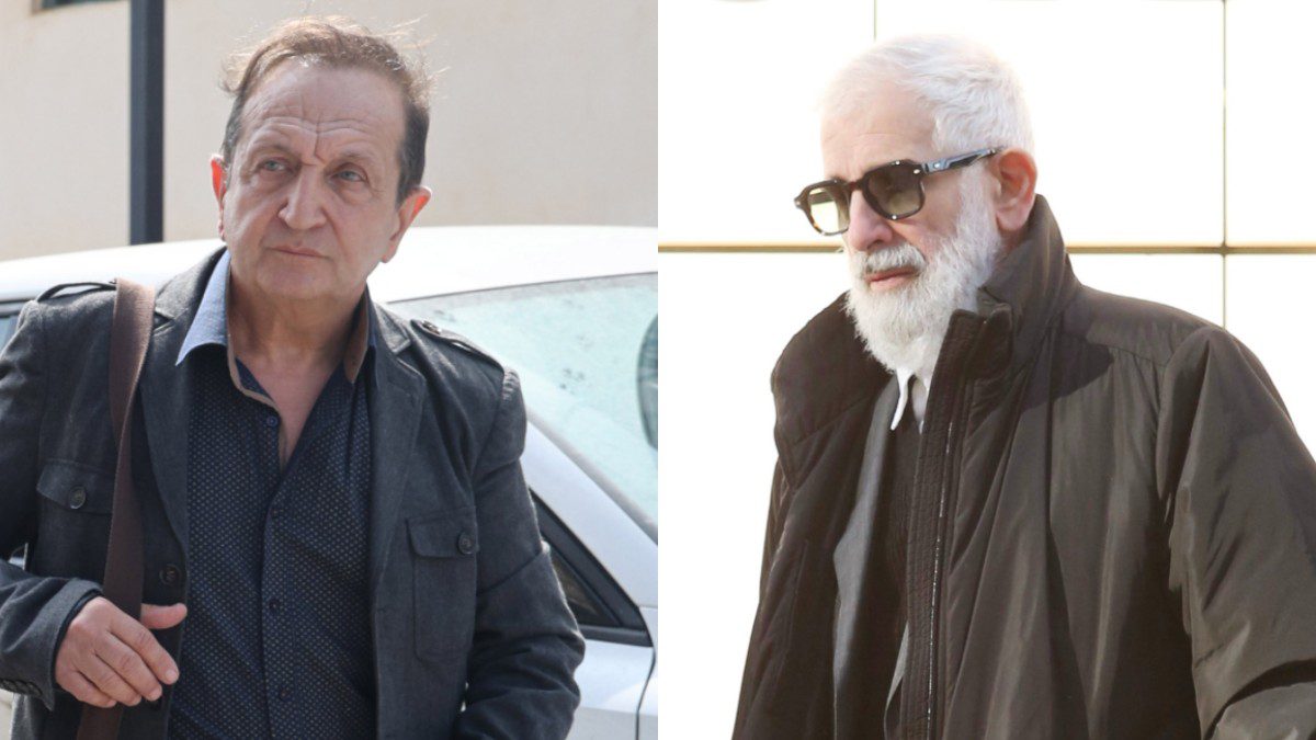 Ο Σπύρος Μπιμπίλας και ο Πέτρος Φιλιππίδης