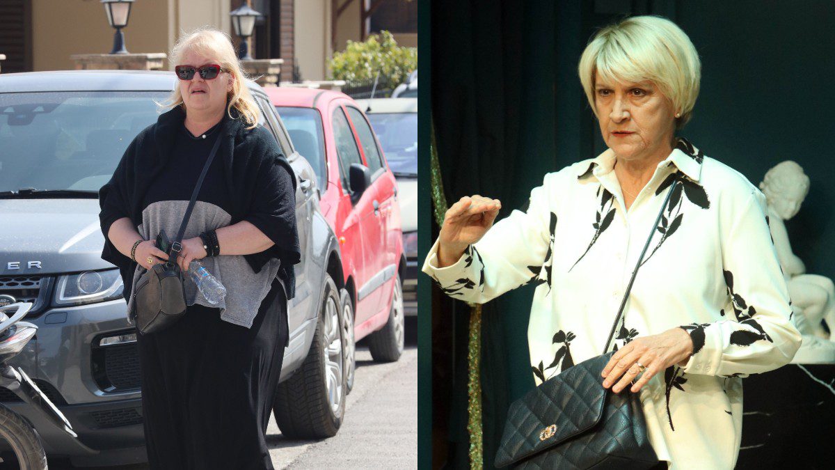 Η Φωτεινή Μπαξεβάνη και η Καίτη Κωνσταντίνου