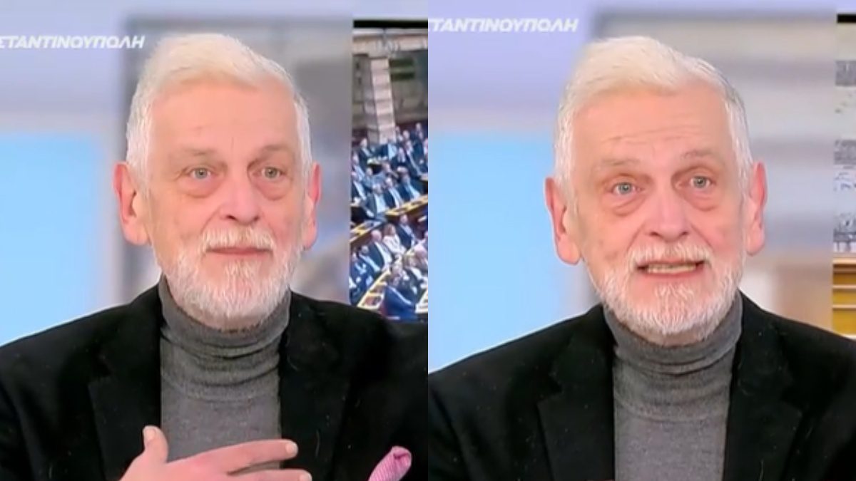 Ο Γιάννης Λοβέρδος «λύγισε» στο πλατό του σκαι