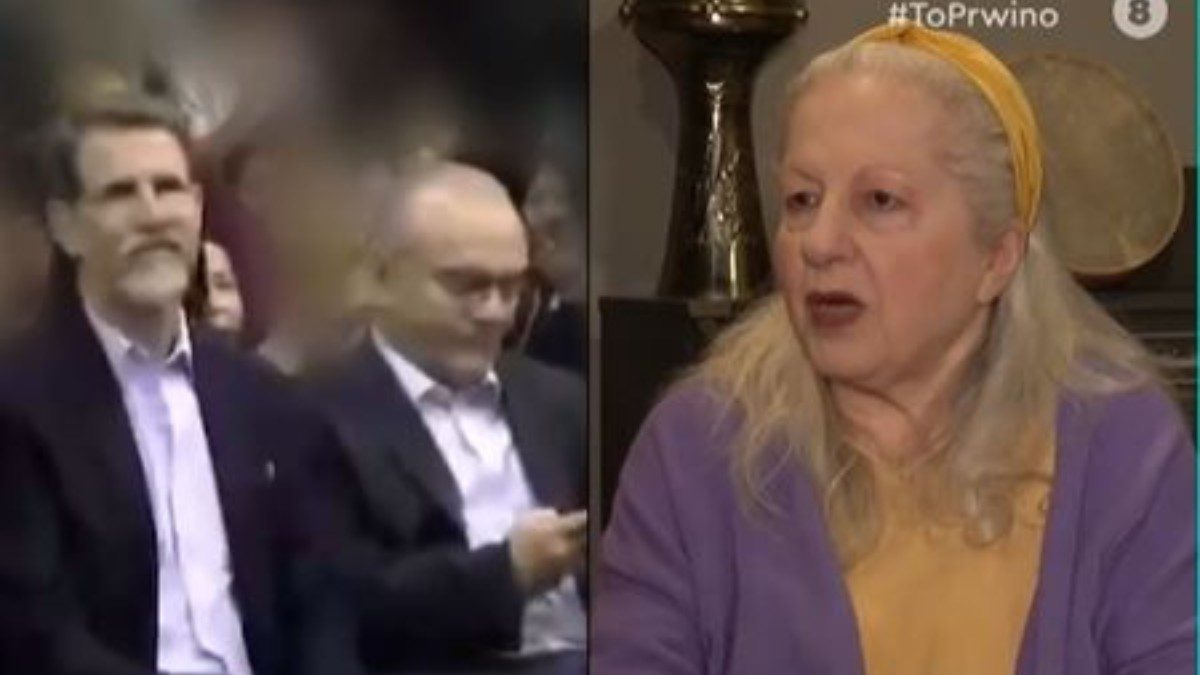 Η Γερασιμίδου στο πλατό του Πρωινού