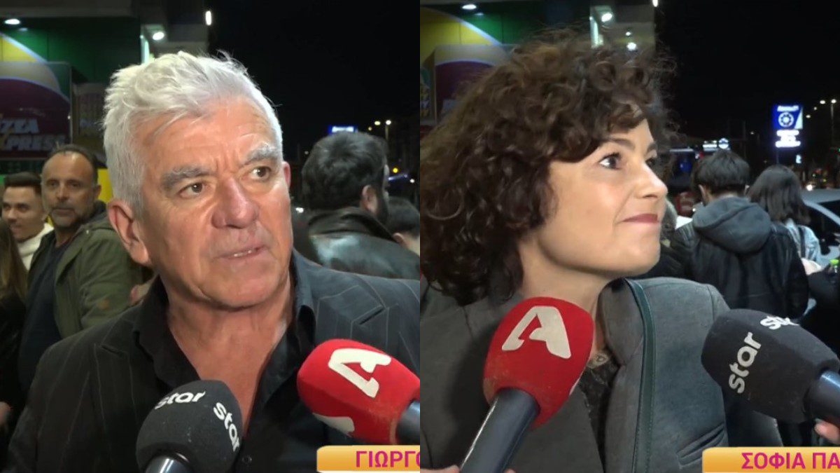 Ο Γιώργος Γιαννόπουλος και η Σοφία Πανάγου