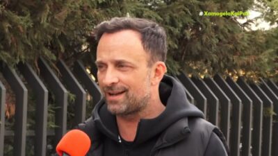 Ο Γιώργος Λιανός στην κάμερα του Χαμογέλα και Πάλι