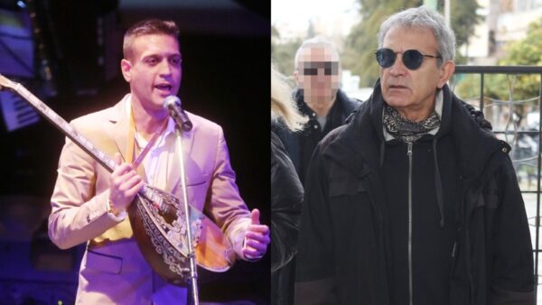 Ο Γιώργος Ζαμπέτας και ο Γιώργος Νταλάρας