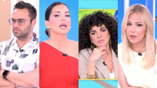 Το πάνελ του Happy Day σχολιάζοντας την Μαρία Σολωμού